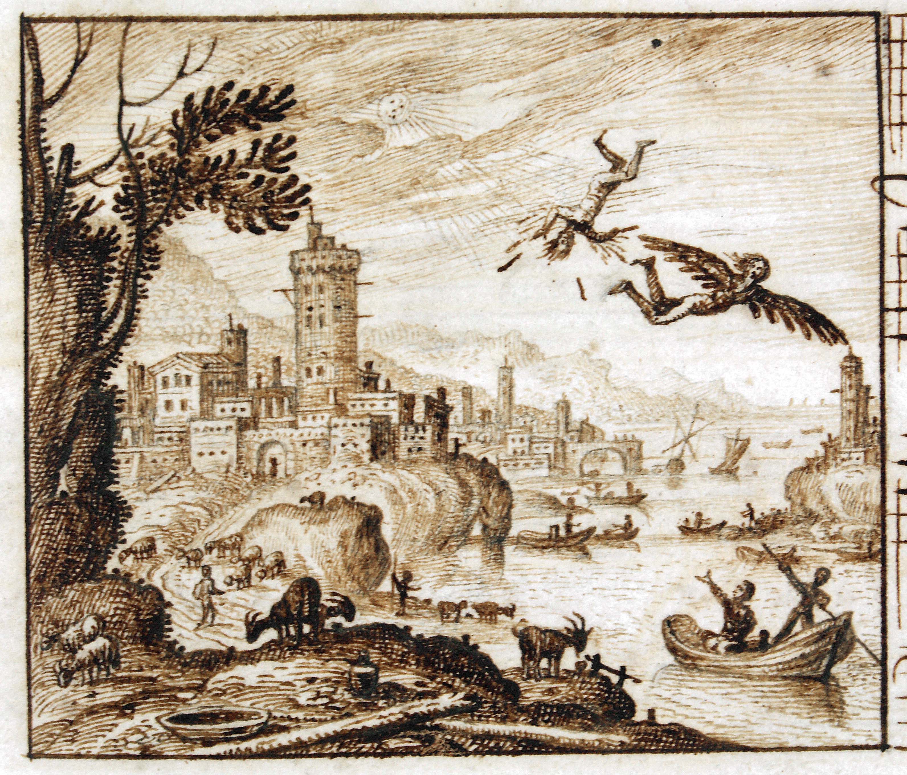 The fall of Icarus